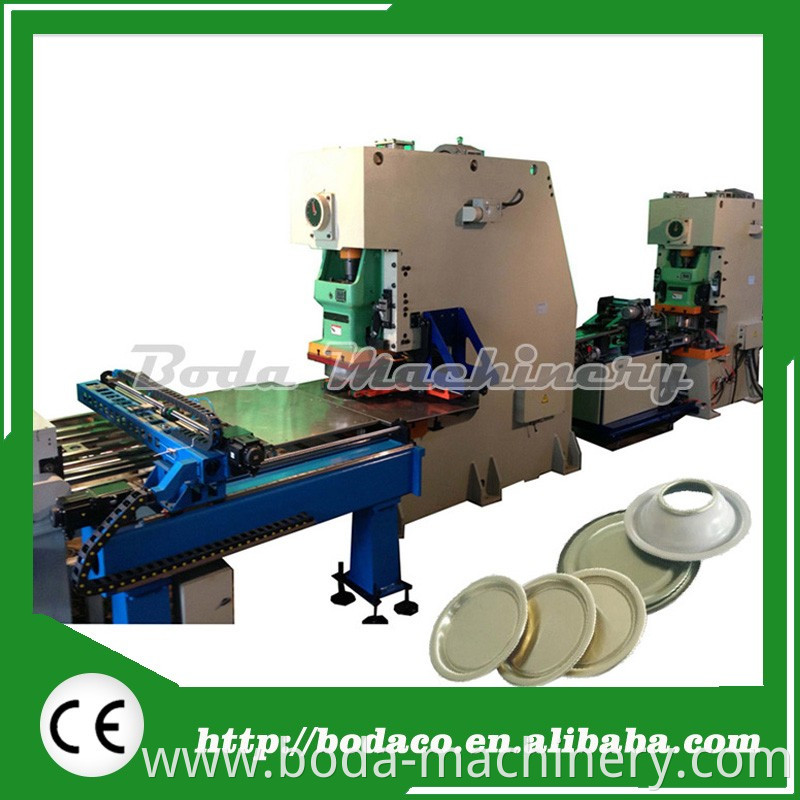 Can Bottom Lid Punching Press Machine